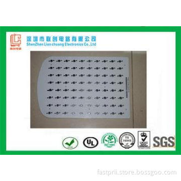 2.0mm Aluminum PCB L.F HASL  white  soldermask TS16949 / SG